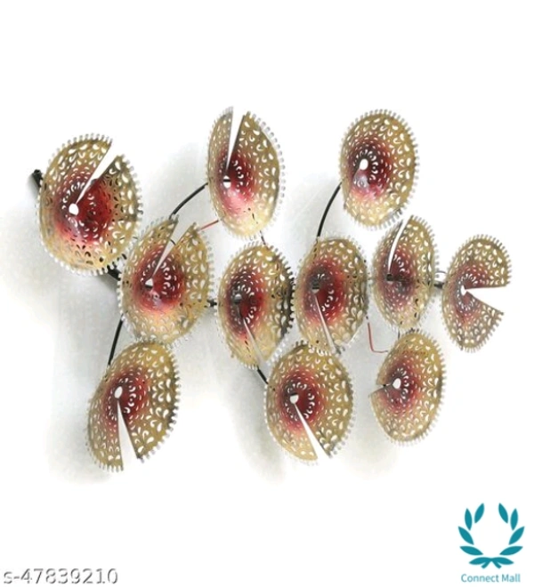 Alluring  Metal Iron Led Wall Decor & Hanging  -  Free Size, Metal, Wall   Decor, Pack of 1